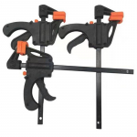 Reguleeritav k&auml;sitsi puidut&ouml;&ouml;tlemislaotur, 4-tolline klamber, kiirvabastus F-klamber