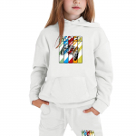 Poistele T&uuml;drukutele Dressi&uuml;likond Riietus Kapuutsiga dressipluus Jooksmine Dressip&uuml;ksid Spordidressid Komplekt Mood riietus 110