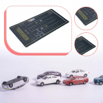 1/64 Parking Lot Mouse Pad 40 Cmx80 cm Anti Slip for Children Layout Rolled up Garage Toy