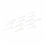 20 tk/partii Universaalne SIM-kaardi sahtli v&auml;ljutaja V&auml;ljutusn&otilde;el V&otilde;ti Eemaldust&ouml;&ouml;riist Telefoni jaoks One Size