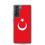 Coque T&eacute;l&eacute;phone &ndash; Samsung &ndash; Galaxy S21 Plus &ndash; Drapeau Turquie &ndash; Supp &ndash; Mitmev&auml;rviline