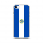 Coque iPhone - Drapeau du Salvador - iPhone 6 - Silikoonist supp - T&auml;ielik kaitse - Mat
