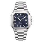 2025 Specht & S&ouml;hne Uus Mood Luksuslik Kuupkristall 5821 Mehaaniline Kell Meestele Safiirkristall Automaatne Kell 50M Veekindel 41MM JAPAN-8215-Movt blue