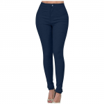 Naiste vabaaja p&uuml;ksid Slim Fashion Fit Elastsed Teksad P&uuml;ksid Pliiatsp&uuml;ksid M