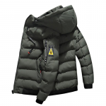 Meeste paksendatud kahepoolne kantav jakk k&uuml;lm soe sport ja vaba aeg &otilde;ues kerge kohev pehme puuvillane mantel M