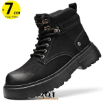 Saapad Paksude Taldadega Meeste K&otilde;rgust T&otilde;stvad Kingad K&otilde;rgust Lisav Sisetald 7cm T&otilde;stmine Suurused 38-46 40 black