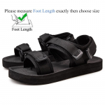 Pluss Suurused 48 49 50 Puhtalt Must Meeste Vabaaja Sandaalid Laiale Jalale Diabeetilised Kingad Hallux Valgus Pehmed Mugavad Hingavad 39 must