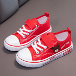 Kevadised, pehme tallaga, vabaaja tossud beebidele, poistele ja t&uuml;drukutele multifilmi tikitud hingavad l&otilde;uendist kingad 30