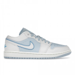 Air Jordan 1 Low SE tagurpidi j&auml;&auml;sinine naiste tossud puri tume-puuder-sinine DV1299-104 38.5