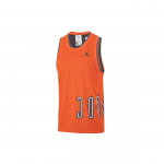 Air Jordan Sport Dna Logo Prindiga Kahepoolne V&otilde;rkkorvpalli Tanktop Meeste Topid Oranž DA7235-803 S