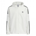 Adidas Originals Stag Track Vabaaja Minimalistlik Mitmek&uuml;lgne Kapuutsiga Jakk Unisex Jakk Erevalge KB1944 S