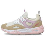 Puma Trc Blaze Kangas Nahk Spordikaduaalsed Madalad Vabaajajalatsid Unisex tossid Pruun Valge Roosa 383104-03 39