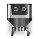 Roostevabast terasest suure mahutavusega &otilde;livaba frit&uuml;&uuml;r: Uus multifunktsionaalne elektriline mudel British standard (220V)