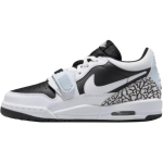 Jordan Legacy 312 Low Mugavad Pehmed Madalad Laste Korvpallijalatsid Unisex toss Valge Must CD9054-111 36