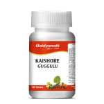 Baidyanath Kaishore Guggulu Tabletid 160 tk &ndash; Taimne toidulisand keha puhastamiseks, tervisliku vananemise toetamiseks ja loodusliku heaolu tasakaaluks