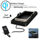 Kaasaskantav silikoonist auto juhtmevaba kiirlaadija armatuurlaua hoidiku kinnitus libisemisvastane alus