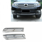 2 tk ABS kroomitud esitulede lambikate Toyota Highlanderile 2012 2013 2014