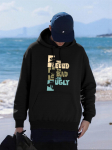 Hea Paha Inetu Tr&uuml;kiga Meeste Kapuutsiga Pusa K&otilde;igega Sobiv S&uuml;gisene T&auml;navamood Mugav Suurem Kapuutsiga Pusa Fliisist Taskuga Unisex Pullover 3XL