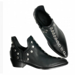 Uued Naiste Saapad S&uuml;gis Terava Ninaga Naelad Isikup&auml;rased Pahkluu Saapad Naiste Tossud Chelsea Botas De Mujer 38 must