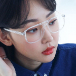 134MM Retro L&auml;bipaistvad Kahe sillaga Sarvraamiga Sinise valguse prillid OF000795 FREE