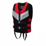 K&otilde;rgelt ujuv kulumiskindel p&auml;&auml;stevest snorgeldamiseks, kalastamiseks, paadis&otilde;iduks, jetis&otilde;iduks, veesuusatamiseks ja aerulauas&otilde;iduks. XXL (75-80KG) punane