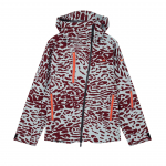 Adidas Truenature Leopardimustriga Tuulekindel Veekindel Soe Hingav Mugav Suusajope Naiste Jope Aur-Roheline Varju-Punane IW3867 S