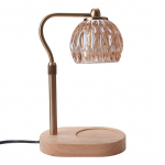 K&uuml;&uuml;nalde soojendaja lamp Retro k&uuml;&uuml;nalde soojendaja Laualamp Aroomiteraapia lamp taimeriga ja h&auml;mardajaga Reguleeritava k&otilde;rgusega l&otilde;hnak&uuml;&uuml;nalde jaoks US Plug