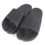 Suurep&auml;rased Maison Margiela 22 Tabi slaid-sandaalid, must kumm, meestele, suurus 41, kasutatud