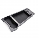 jaoks Toyota Prius 30 XW30 2010 2011 2012 2013 2014 2015 Keskk&auml;etoe hoiukarp Keskkonsool flokeerivad korraldaja tarvikud