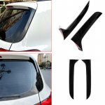 Kvaliteetne l&auml;ikiv must tagaakna spoiler Canard tagakasti k&uuml;ljespoiler VW Tiguan MK1 2007 2008 2009 jaoks