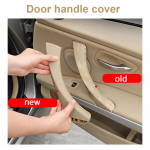Interior Door Pull Handle Car Inner Door Handle Panel Pull Trim Cover For BMW 3 series E90 E91 E92 316 318 320 325 328 Beige right
