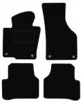 Dywaniki samochodowe welurowe czarne do: Volkswagen Passat B6 sedan, kombi, variant (2005-2010)