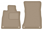 Dywaniki samochodowe prz&oacute;d do: Mercedes S C217 Coupe (2014-2020) beżowe