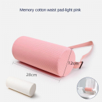 McKenzie lumbar support roller office lumbar cushion car pillow cylindrical cushion relieve lumbar cervical pain
