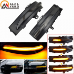 Auto LED D&uuml;naamiline Suunatule Valgus Ford Edge ST 2015-2018 2019 Poolne Tahavaatepeegli Indikaator Blinker Lambi Tarvikud