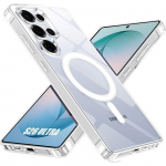 Coque Magn&eacute;tique - BOOLING - pour Samsung Galaxy S26 Ultra - Anti-Rayures Antichoc - Transparent puhas