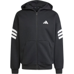Adidas Logo kapuutsiga lukuga pikkade varrukatega jakk Meeste jakk Must JD4827 L black