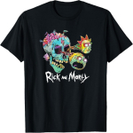 Rick And Morty Ps&uuml;hhedeelne Kunst Kolju Koletis Logo T-s&auml;rk S
