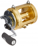 Shimano Tiagra 80WA Heitmisrull Trollinguks koos ja (Paremak&auml;eline) Rull, Kaheteljeline, Kollanokk, V&auml;rvikkala, Tuun, Paat/K&auml;sitsi kerimine kuld