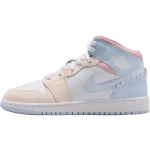 Air Jordan 1 Mid SE GS Poolsinised Laste tossud Kahvatu-Kreemjas Valge IB7057-403 36.5 white