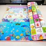 200x180/180x150/180x120cm M&auml;ngumatt lastele Paks ohutusmatt S&otilde;bralikud roomamismatid Kokkupandav matt Vaip Tekk M&auml;ngumatt 180cm x120cm x 0.5cm