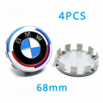 4X BMW 50 aasta embleemid 56mm 68mm ilukilbid veljekapslid veljekatted BMW jaoks
