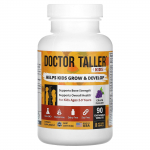 NuBest, Doctor Taller, lastele vanuses 2&ndash;9 aastat, viinamarjamaitseline, 90 n&auml;rimistabletti