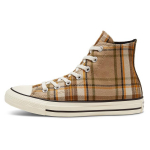 Converse Chuck Taylor All Star Khaki Plaid Sneakers Women's 568925C 39.5