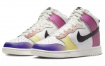 Nike Dunk High Summit White Black Pink 2023 Naiste FD0802-100 36.5