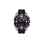 TISSOT NBA Seeria Kvartsmehhanism 100m Veekindlus Meeste Kell Kell 45mm Lilla Kella sihverplaat T091.420.47.207.01 Black Dial