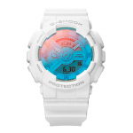 CASIO Unisex vedelkristall/analoog topeltn&auml;iduga seeria 51mm sinine kell GA-110TL-7APR- GA-110TLS-8A