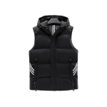Meeste Vest Alla Puuvillane Soe Kapuutsiga Vest Meeste Mood M khaki