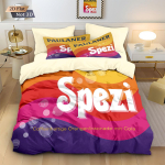 Paulaner Spezi Vintage V&auml;rviplokk 3-osaline voodipesukomplekt (Tekikott ja padjap&uuml;&uuml;r) 135x200 cm