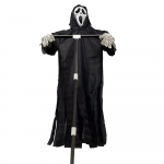 Halloweeni Ghostface Hirmutav K&uuml;lamees &Otilde;udusdekoor Hirmutavaks Karjumiseks L&otilde;bu Maja sise- ja v&auml;lisruumides